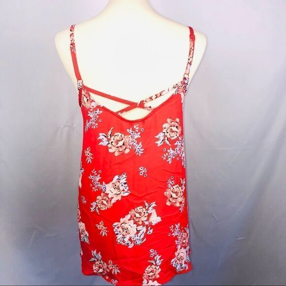 TORRID FLORAL PLEATED GEORGETTE SWING CAMI - Picture 6 of 9